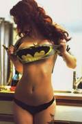 Redhead Batgirl