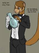 Collection of my ferret butler character [M],[M/M] ~ Various Artists