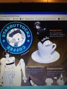I was reading a yaoi manga online when I spotted this clever translator advert...