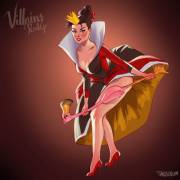 Disney Villain Pin-Ups by Andrew Tarusov