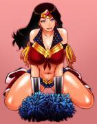 Cheerleader Wonder Woman [cva1046]