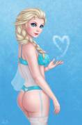 Queen Elsa sends her love [CloveCake]