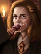 18yo Hermione Granger/Emma Watson blowjob (by MrStranger)
