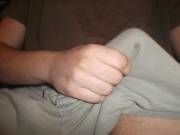 Album of me stroking my cock and shooting a big messy load in my boxers
