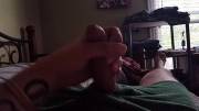 Slow Motion Cumshot, who wants to slurp all this for.me?