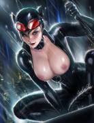 Catwoman great boobs