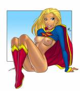 Supergirl sitting back and lookin' cute (miravi)