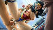 Wonder Woman in chains (bbbreak)