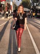 Altair Jarabo - Red leather pants