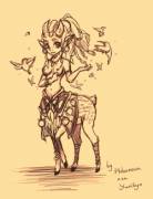 Aiushtha, the Enchantress doodle