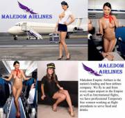 Maledom Airlines is one of the best airline companies in the world, we fly in the Empire and in every major country as well
