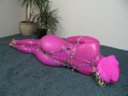 Chained in pink