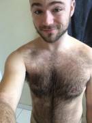 Post shower selfie... Nipples pierced