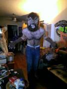 werewolf - the obvious choice for a costume