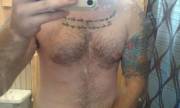 How do you all feel about some tattoos along with my chest hair??