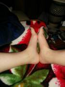 [NSFW] [FJ] Gallery of my Asian girlfriend's feet: being sucked on, by themselves, and against me