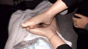 [NSFW] Cumming on my Asian girlfriend's feet