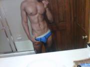 Me and my Blue Briefs. Thoughts?