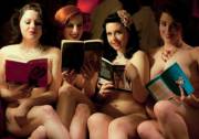 Girls "reading".