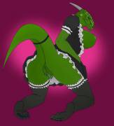 The lusty argonian maid