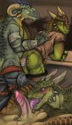 And lastly, an argonian orgy.