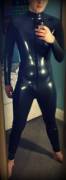 I finally own a latex catsuit :D