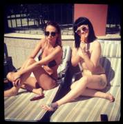 Sunbathing with Rhian Sugden