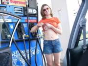 Gas station titty