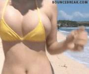 Bikini boobs
