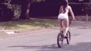 Biking Away [GIFV]
