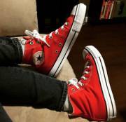 Barbara from Rooster Teeth got some new kicks! (2 photos)