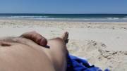 Nude beach, NSW Australia