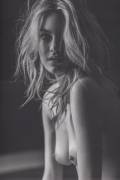 Camille Rowe - By Russel James [Blonde, B/W]