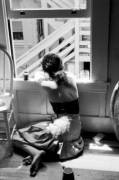 Photographer: (BORZUI tumblr blog). Woman at the window [B/W, shoulders, feet, sundress]