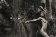 Lana Andrienko in Amazon by Sergey Korolkov [Brunette, B/W, Sepia, Album]