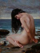 From The Deep - Bryce Cameron Liston [Brunette, Oil, Outdoors]