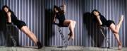 Black dress &amp; shapely legs [Brunette, Legs, Feet, Dress, Heels] (X-post /r/Calves)