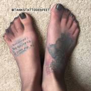 black toes and sheer pantyhose ;)