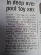 An inflatable raft (Article) [Xpost from /r/funny]