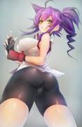 Purple Haired Booty