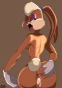 Lola Bunny Showing Off