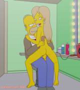Homer Simpson and Tabitha Vixx (Sfan)