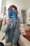 spending my [f]riday reading GOT while wearing HP socks; yep, I'm a nerd :) [xpost with gwbooks]