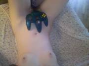 May I sit on your [f]ace while I play ocarina of time on my N64?