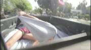 Fucking Adria Rae on a pickup truck bed