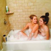 Friendly bubble bath