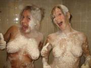 Flour Power (in the Shower)