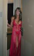 Red nightgown