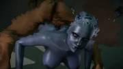 Liara keeps her breath underwater while being fucked in the ass - by ltr300