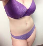 A purple thong to match a purple bra ;)